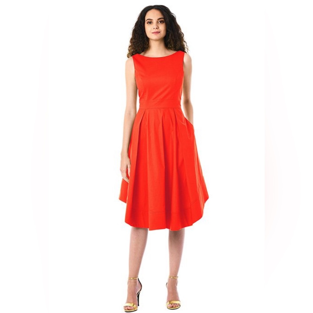DressV Women's Small Red Dress